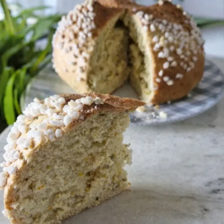 Brioche légère à l’orange