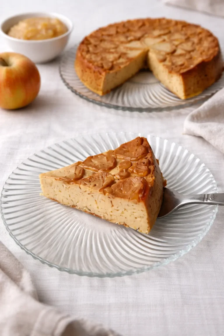 fondant de pommes rustique avec texture fondante et pommes dorées
