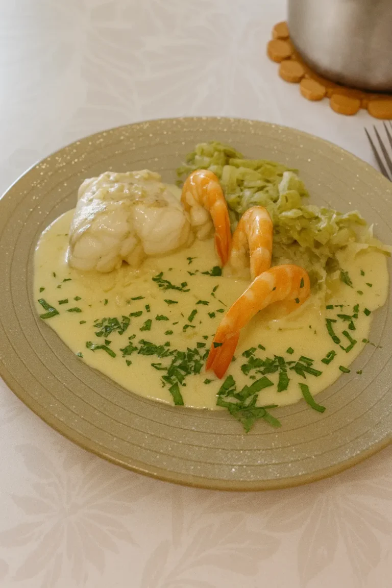 Lotte et gambas à l&rsquo;orange
