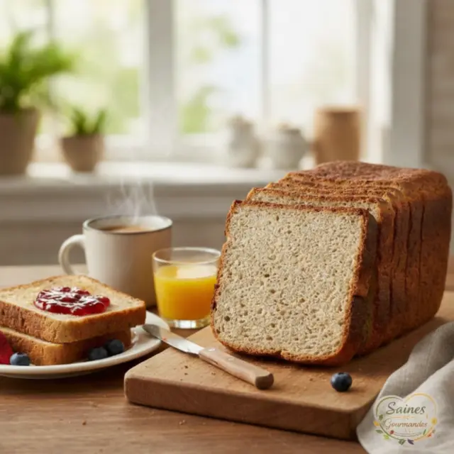 Pain de mie maison : recette de base