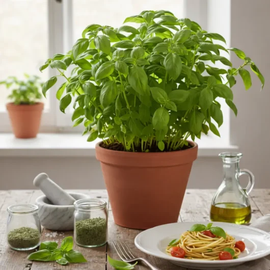 Basilic en cuisine : préserver toute sa fraîcheur
