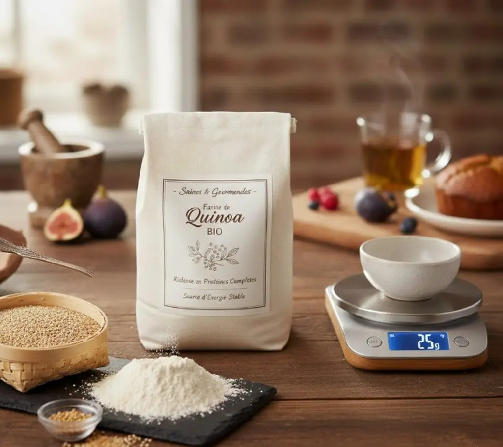Farine de quinoa (sans gluten)