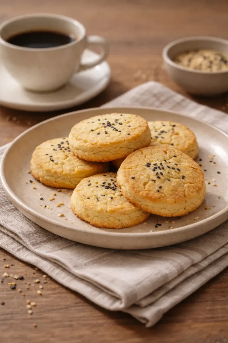 Sablés moelleux au sorgho, douceur du matin