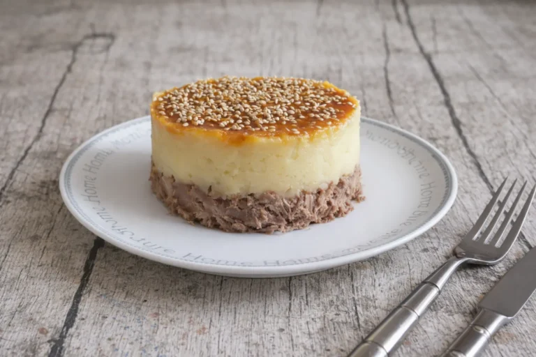 Parmentier de canard revisité, légume caché