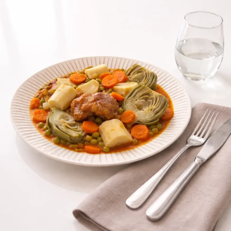 Le mijoté de veau du potager