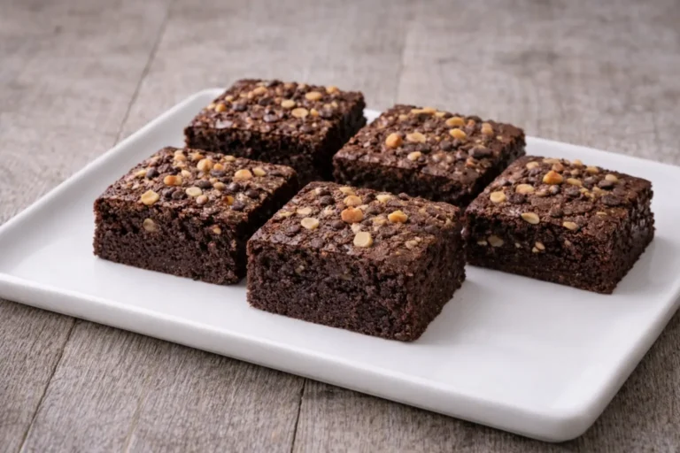 Brownie fondant chocolat tofu