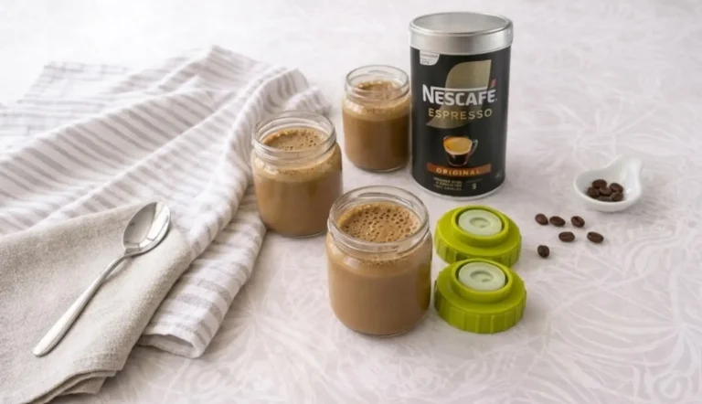 Crèmes végétales au café