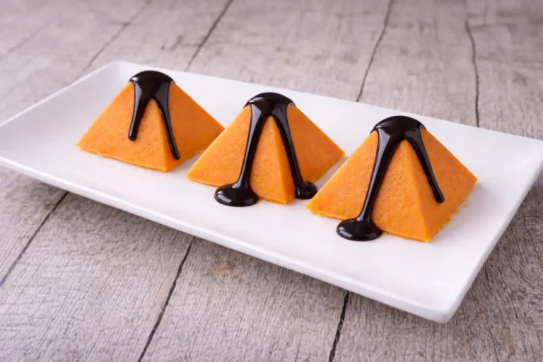 Dômes douceur végétale à l&rsquo;orange