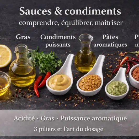 L’art de maîtriser les sauces