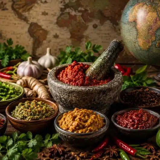 Pâtes d’épices du monde