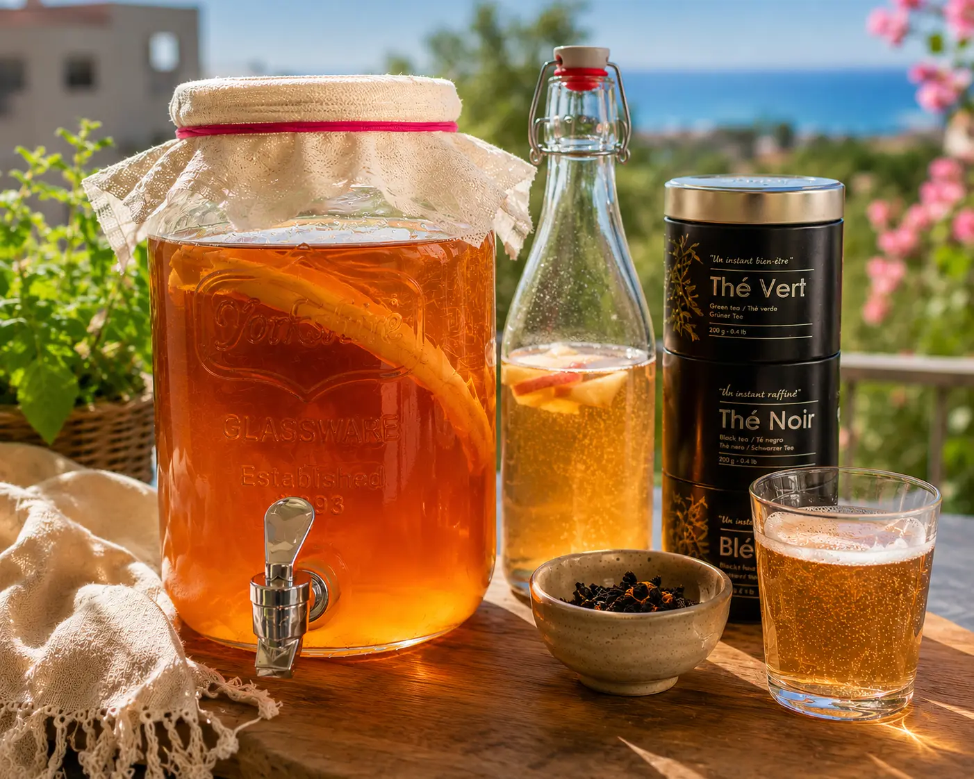 Kombucha maison : les essentiels