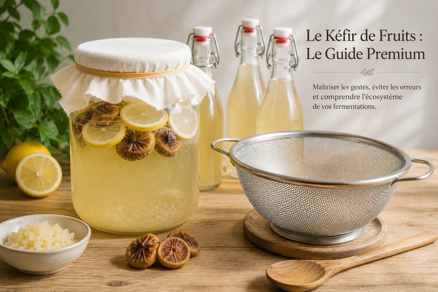 Kéfir de fruits : toutes les réponses à vos questions