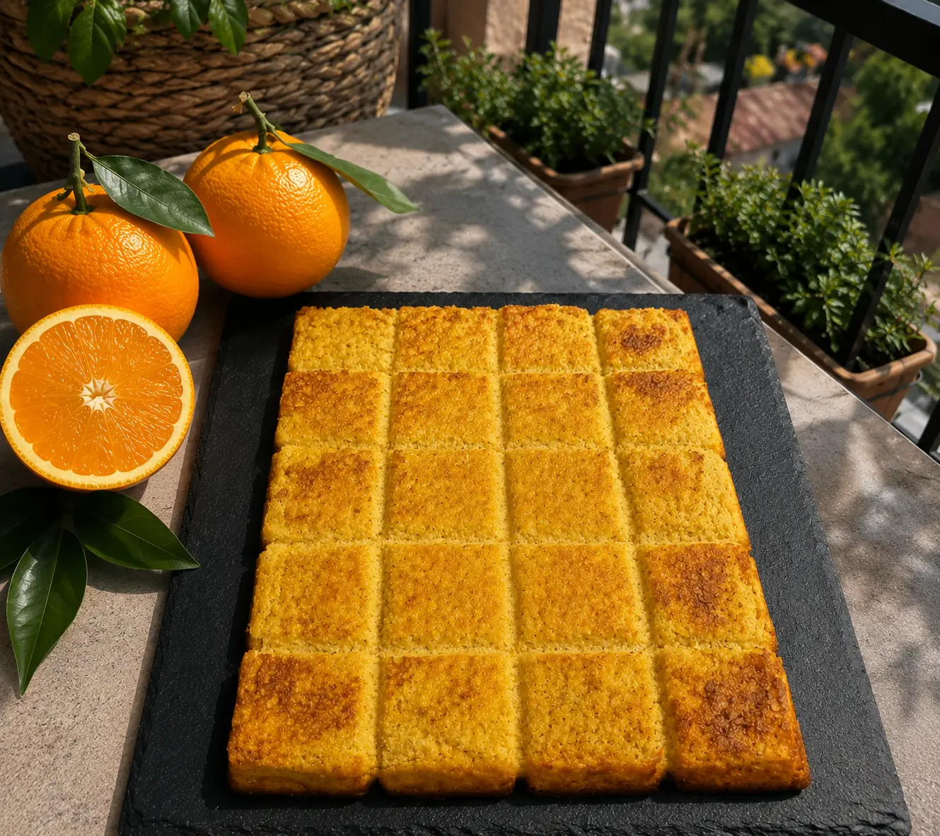 Fondant aux oranges entières