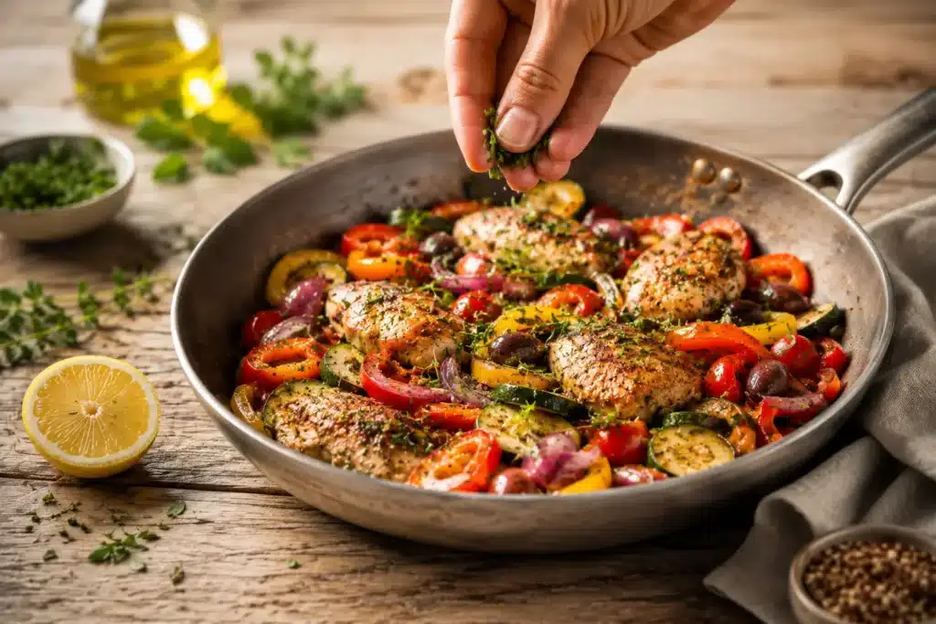 Réussir un plat avec des herbes aromatiques ajoutées au bon moment